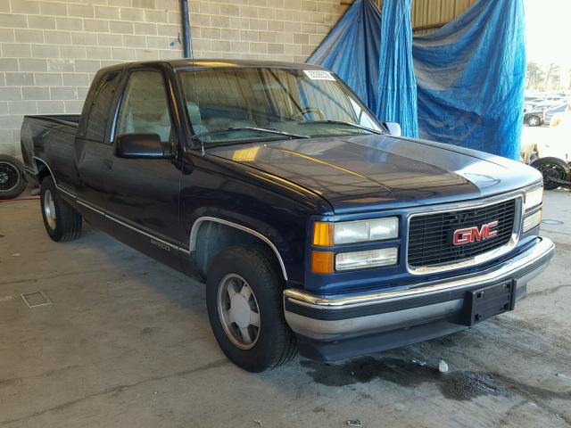 1GTEC19M7TE522401 - 1996 GMC SIERRA C15 BLUE photo 1