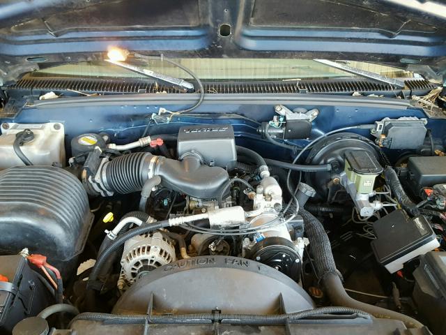 1GTEC19M7TE522401 - 1996 GMC SIERRA C15 BLUE photo 7