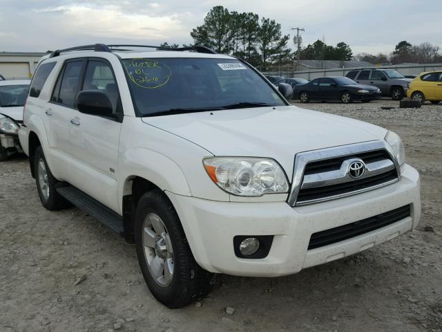 JTEZU14R59K025497 - 2009 TOYOTA 4RUNNER SR WHITE photo 1