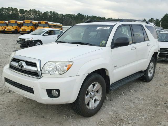 JTEZU14R59K025497 - 2009 TOYOTA 4RUNNER SR WHITE photo 2