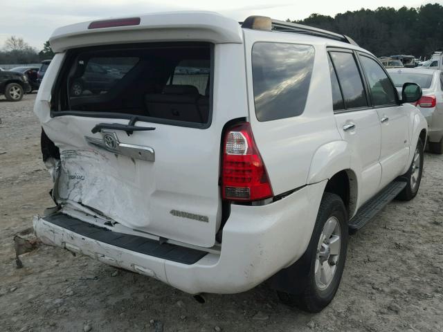 JTEZU14R59K025497 - 2009 TOYOTA 4RUNNER SR WHITE photo 4