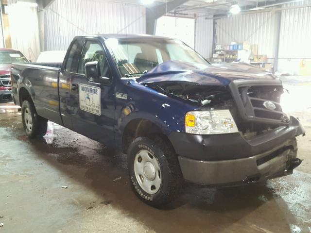 1FTRF14W67KD60544 - 2007 FORD F150 BLUE photo 1