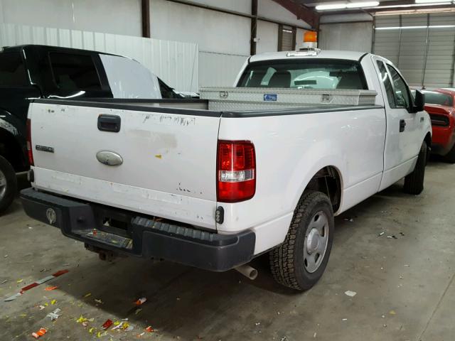 1FTRF12W57KD11404 - 2007 FORD F150 WHITE photo 4