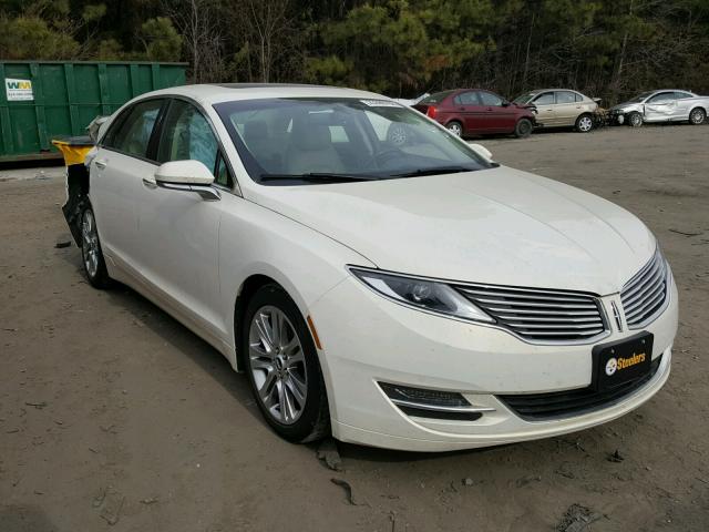 3LN6L2J93DR813862 - 2013 LINCOLN MKZ CREAM photo 1