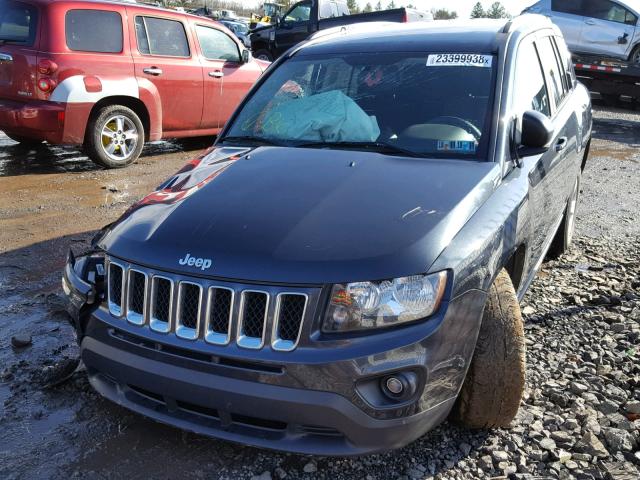 1C4NJDBB7ED828393 - 2014 JEEP COMPASS SP BLACK photo 2