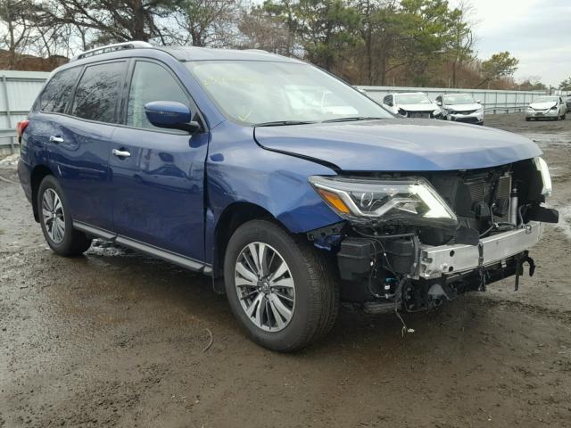 5N1DR2MM3HC632755 - 2017 NISSAN PATHFINDER BLUE photo 1