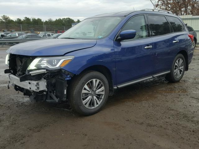 5N1DR2MM3HC632755 - 2017 NISSAN PATHFINDER BLUE photo 2