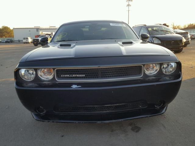 2C3CDYAG6EH225218 - 2014 DODGE CHALLENGER BLACK photo 10