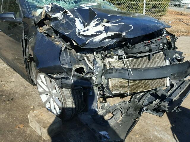 1G11F5SL7FF248784 - 2015 CHEVROLET MALIBU LTZ BLACK photo 9