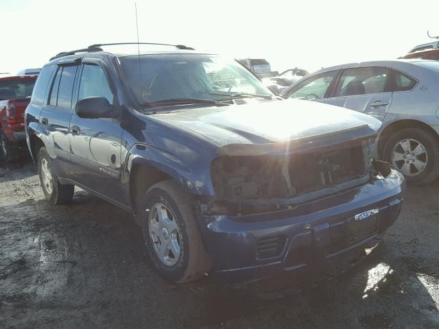 1GNDT13SX32367466 - 2003 CHEVROLET TRAILBLAZE BLUE photo 1