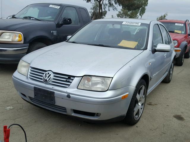 3VWVH69M43M117408 - 2003 VOLKSWAGEN JETTA GLI SILVER photo 2