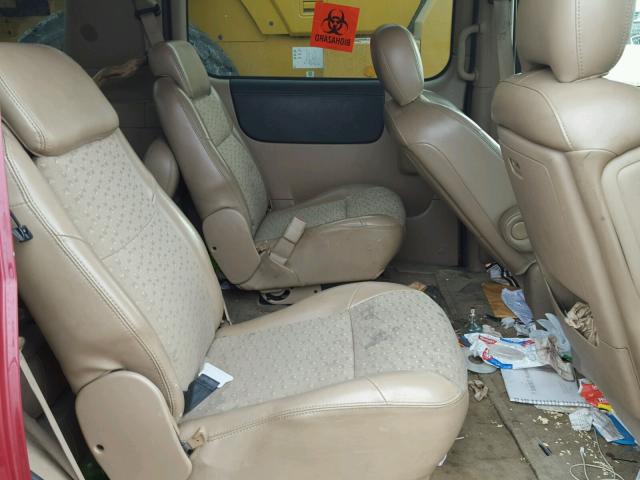 1GNDV23L75D240318 - 2005 CHEVROLET UPLANDER L 红色 照片 6