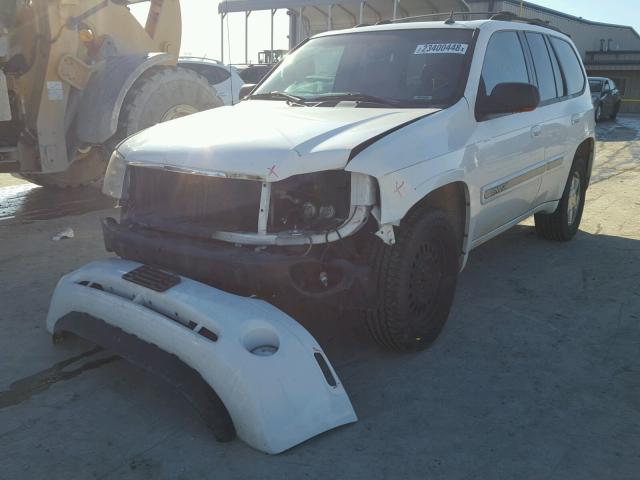 1GKDT13S042248100 - 2004 GMC ENVOY WHITE photo 2