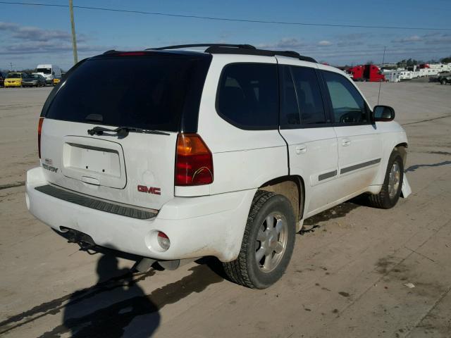 1GKDT13S042248100 - 2004 GMC ENVOY WHITE photo 4