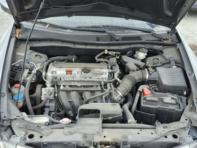 1HGCP2F31BA027910 - 2011 HONDA ACCORD LX GRAY photo 7