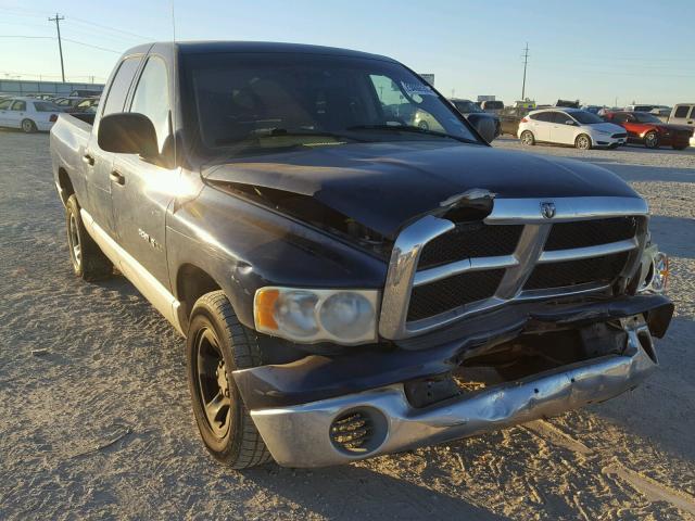 1D7HA18Z43J508758 - 2003 DODGE RAM 1500 S BLUE photo 1