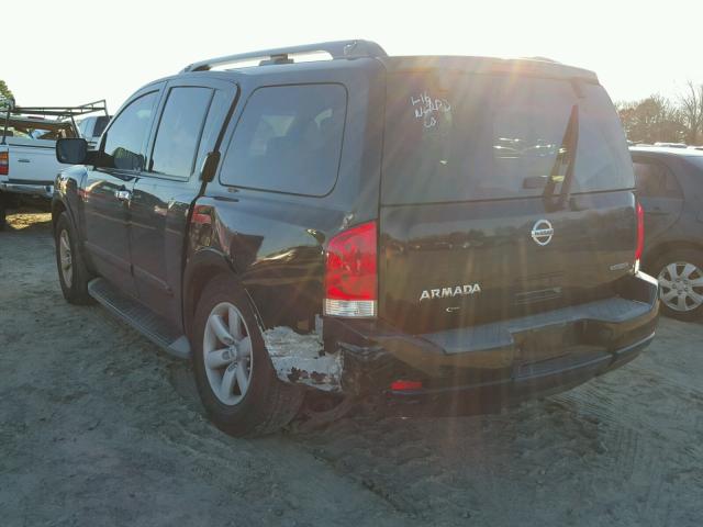 5N1BA0ND8BN620355 - 2011 NISSAN ARMADA SV BLACK photo 3