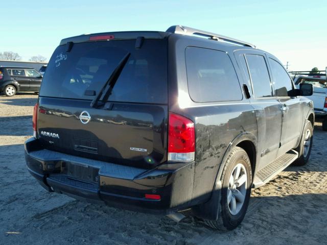 5N1BA0ND8BN620355 - 2011 NISSAN ARMADA SV BLACK photo 4