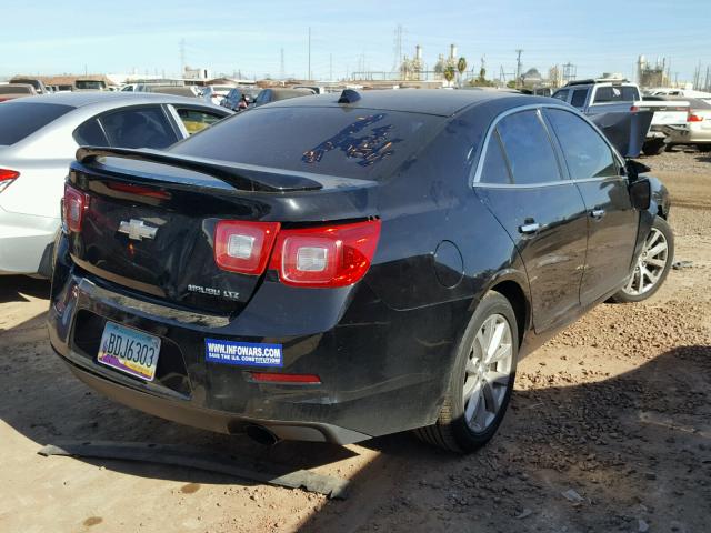 1G11H5SAXDU123120 - 2013 CHEVROLET MALIBU LTZ 黑色 照片 4