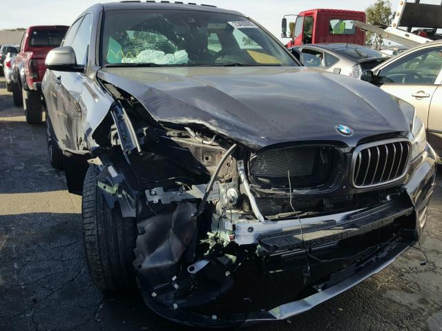 5UXKU2C31H0U30208 - 2017 BMW X6 XDRIVE3 BLACK photo 1