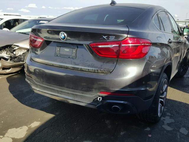 5UXKU2C31H0U30208 - 2017 BMW X6 XDRIVE3 BLACK photo 4