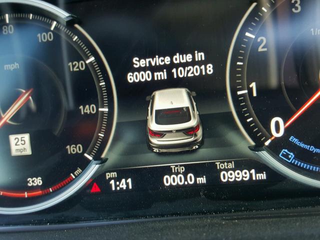 5UXKU2C31H0U30208 - 2017 BMW X6 XDRIVE3 BLACK photo 8