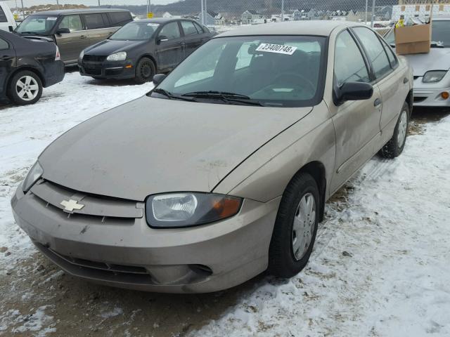 1G1JC52F547184979 - 2004 CHEVROLET CAVALIER TAN photo 2