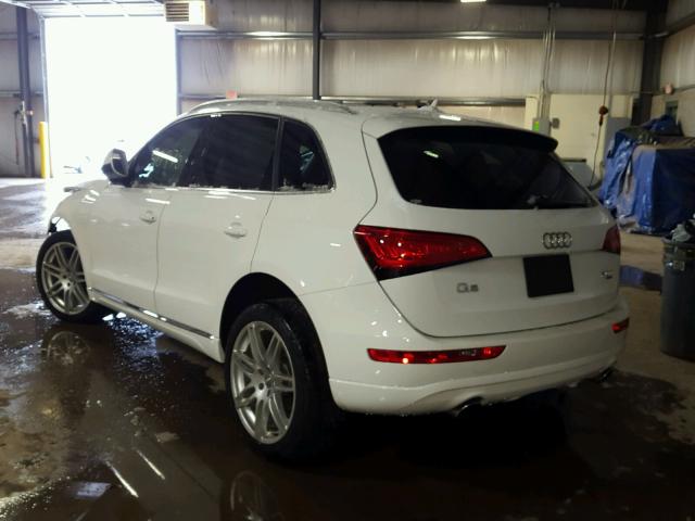 WA1LFAFP2DA023702 - 2013 AUDI Q5 PREMIUM WHITE photo 3