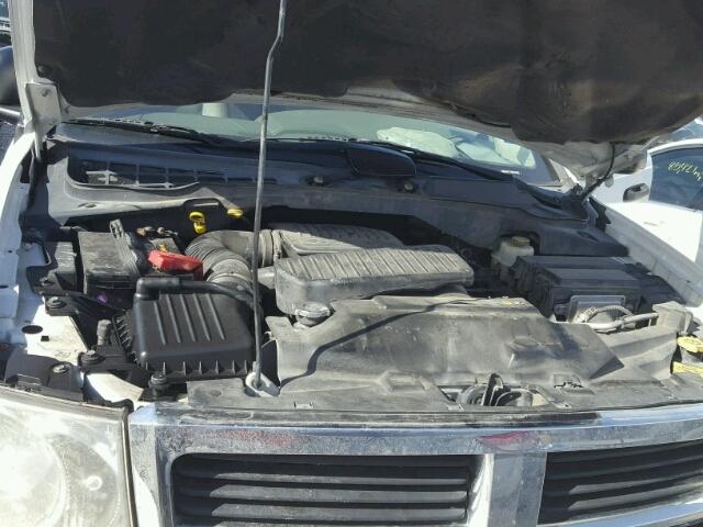 1D8HD58P47F573658 - 2007 DODGE DURANGO LI WHITE photo 7