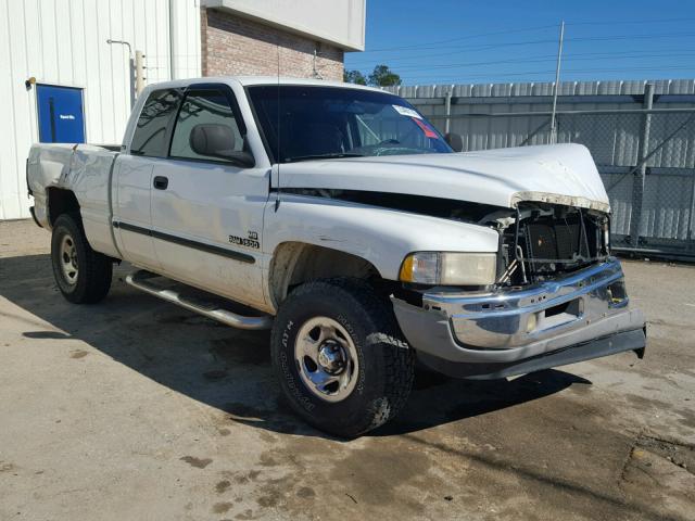 3B7HF13Z31M289889 - 2001 DODGE RAM 1500 WHITE photo 1