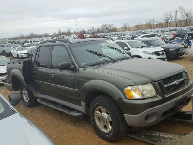 1FMZU77E62UD15964 - 2002 FORD EXPLORER S GREEN photo 1