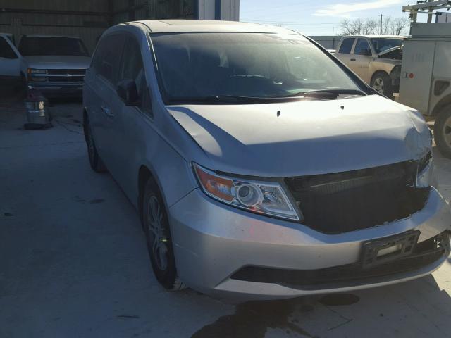 5FNRL5H67CB142503 - 2012 HONDA ODYSSEY EX SILVER photo 1