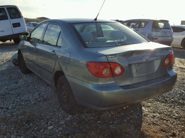 1NXBR32E97Z863516 - 2007 TOYOTA COROLLA CE BLUE photo 3