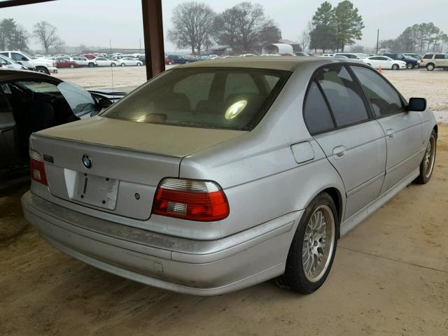 WBADT53472CE93343 - 2002 BMW 530 I SILVER photo 4