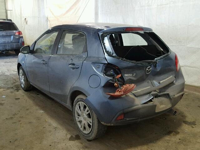 JM1DE1KZ7E0174837 - 2014 MAZDA MAZDA2 SPO 灰色 照片 3