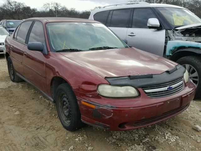 1G1ND52J72M639056 - 2002 CHEVROLET MALIBU BURGUNDY photo 1