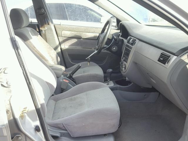 KL5JD56Z76K355438 - 2006 SUZUKI FORENZA SILVER photo 5