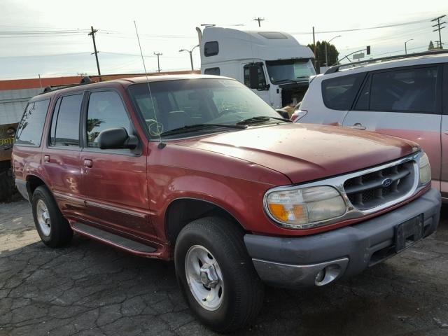 1FMDU32E3XZB01051 - 1999 FORD EXPLORER RED photo 1