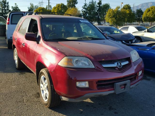 2HNYD18874H555885 - 2004 ACURA MDX TOURIN MAROON photo 1