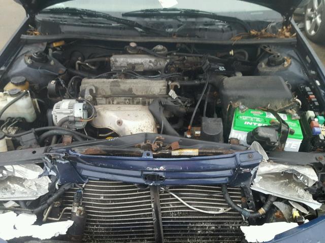 4T1BG22K6XU905873 - 1999 TOYOTA CAMRY CE BLUE photo 7