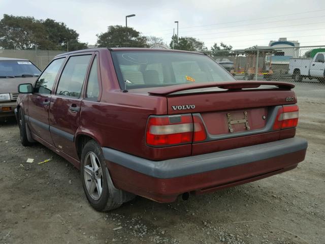 YV1LS5547V1401007 - 1997 VOLVO 850 BURGUNDY photo 3