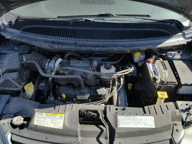 2D4GP44LX7R349336 - 2007 DODGE GRAND CARA GREEN photo 7