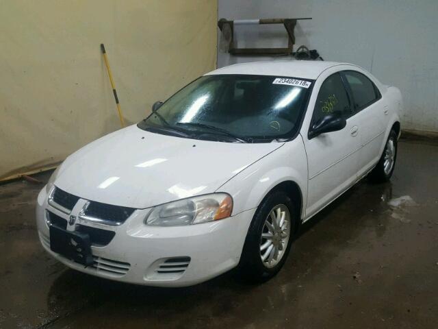 1B3EL46X76N277072 - 2006 DODGE STRATUS SX WHITE photo 2