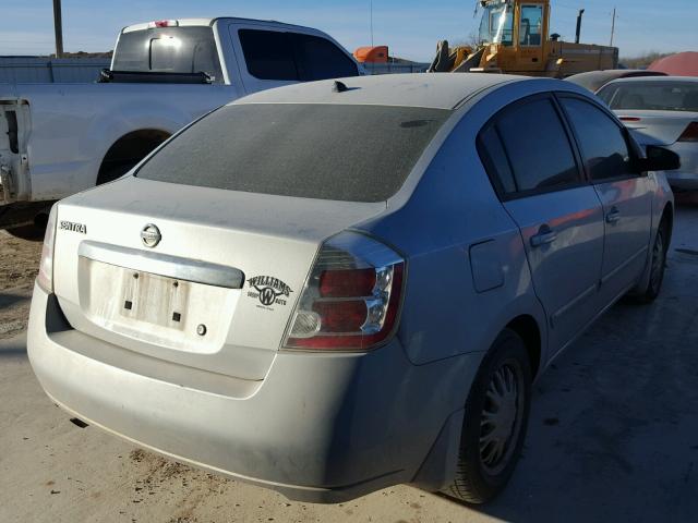 3N1AB6APXAL664357 - 2010 NISSAN SENTRA 2.0 SILVER photo 4