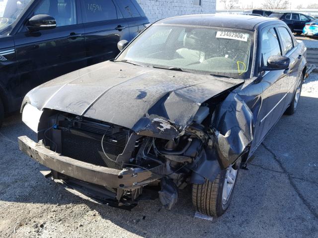 2C3LA53G06H144964 - 2006 CHRYSLER 300 TOURIN BLACK photo 2