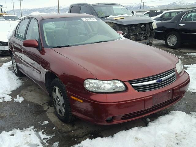 1G1NE52J03M700830 - 2003 CHEVROLET MALIBU LS BURGUNDY photo 1