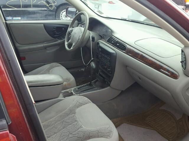 1G1NE52J03M700830 - 2003 CHEVROLET MALIBU LS BURGUNDY photo 5