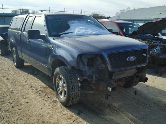 1FTPX14546FA38990 - 2006 FORD F150 BLUE photo 1