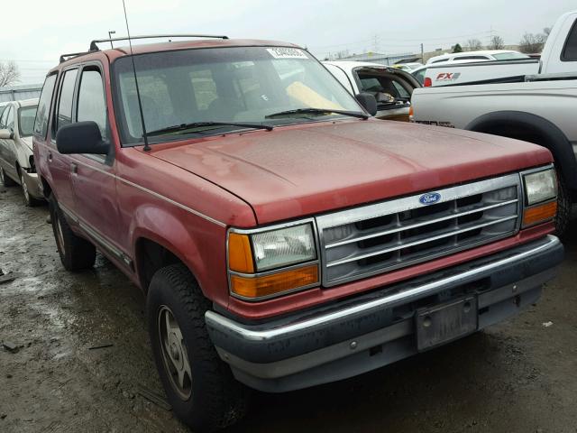 1FMDU34X5NUC30269 - 1992 FORD EXPLORER RED photo 1