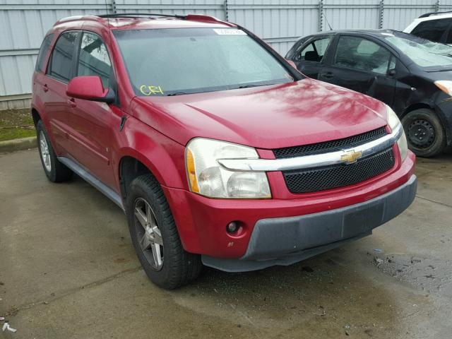 2CNDL63F966013952 - 2006 CHEVROLET EQUINOX LT RED photo 1